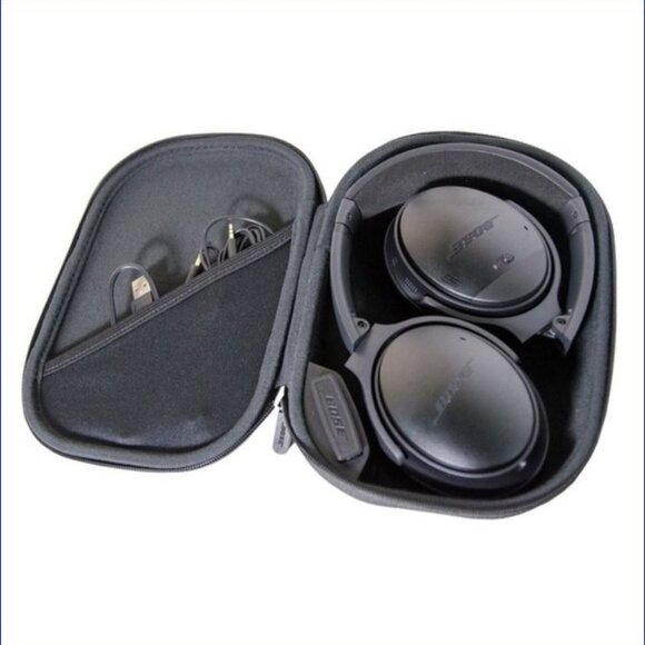 BOSE QC 35 Wireless Noise Cancelling Headphones - EUC - Plus Xtra Ear Pads - Picture 3 of 16